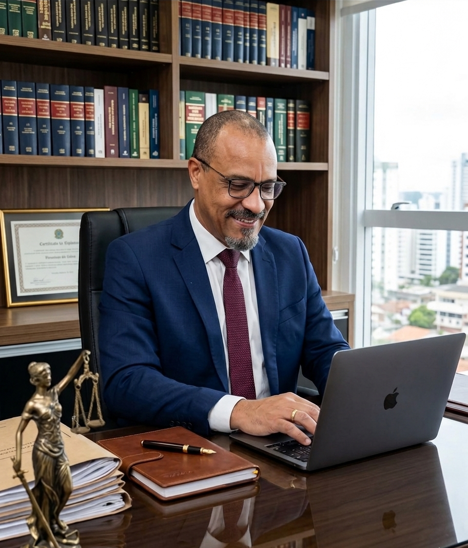 Sala de atendimento sigiloso - Escritório de Advocacia em Jundiaí